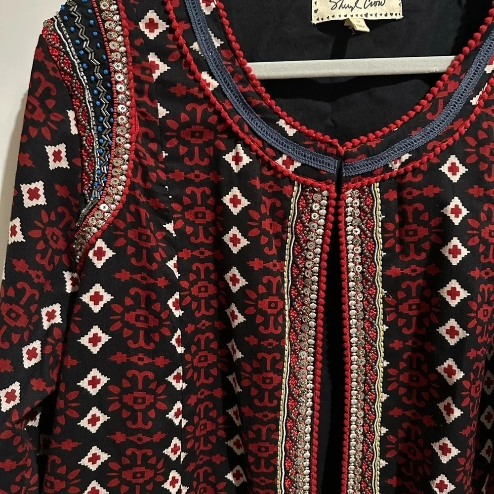 Sheryl Crow "Be Myself" Sequin Embellished Topper Jacket #5 - Picture 3 of 8